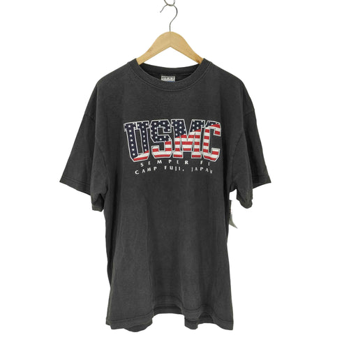 ギアフォースポーツ GEAR FOR SPORTS フロントプリントクルーネックTシャツ メンズ import:XL