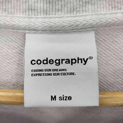codegraphy 24H TRACK V-NECK SWEATSHIRT メンズ import:M