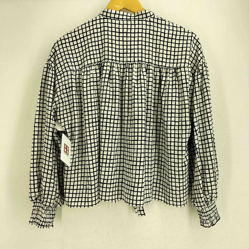 ティアラ Tiara スクエアドットプリントボウタイブラウス レディース ONE SIZE