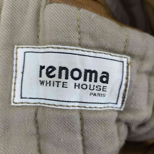 レノマ renoma PARIS WHITE HOUSE ゴートレザー レザージャケット メンズ