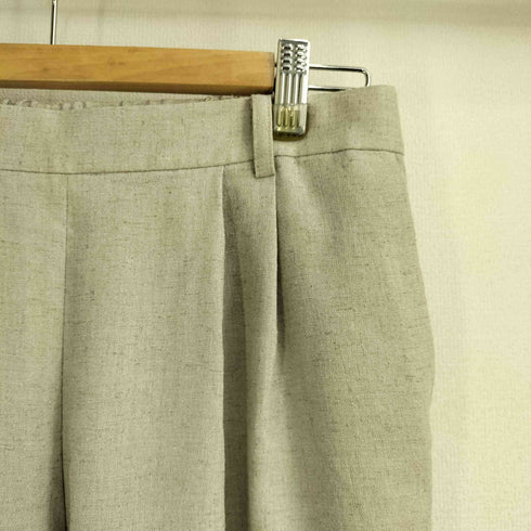 ユナイテッドアローズグリーンレーベルリラクシング UNITED ARROWS green label relaxing ベーシック タック スラックス レディース 40