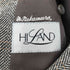 HILAND グレンチェック 2Bシングルテーラードジャケット メンズ 170