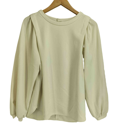 ノーリーズ NOLLEY’S 22SS ジョーゼットプルオーバーカットソー レディース JPN:38