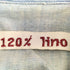 120%lino コットンリネン スナップボタン デニムシャツ メンズ