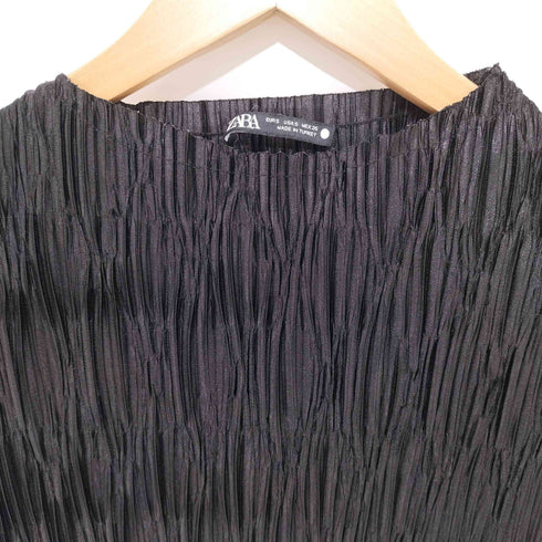 ザラ ZARA ホルターネック ポリアミドトップス レディース import:S