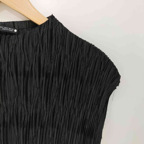 ザラ ZARA ホルターネック ポリアミドトップス レディース import:S