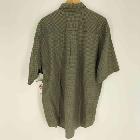 エディーバウアー Eddie Bauer 90-00S 白タグ B.D S/S チェック シャツ メンズ