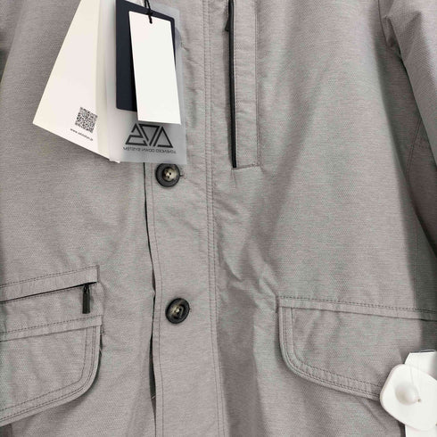 ジョセフアボード JOSEPH ABBOUD 総柄ダウンライナー付き フード格納 スタンドカラージャケット メンズ JPN:M
