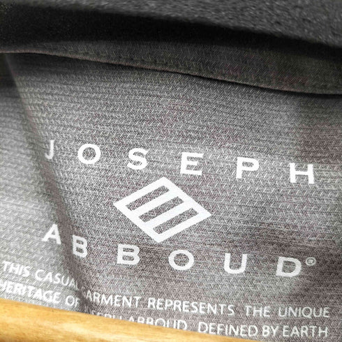 ジョセフアボード JOSEPH ABBOUD 総柄ダウンライナー付き フード格納 スタンドカラージャケット メンズ JPN:M