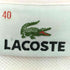 ラコステ LACOSTE ワンポイント 鹿の子 ポロシャツ レディース 40