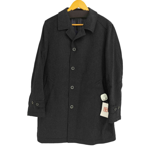 ジョセフアボード JOSEPH ABBOUD 裏地ペイズリー アンゴラ混 ハーフチェスターコート メンズ JPN:M