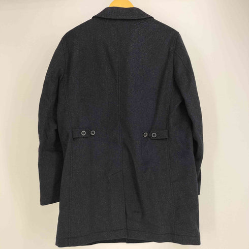 ジョセフアボード JOSEPH ABBOUD 裏地ペイズリー アンゴラ混 ハーフチェスターコート メンズ JPN:M