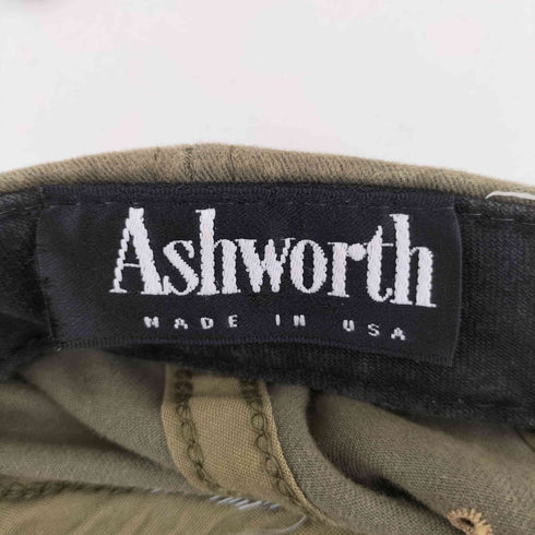 アシュワース ASHWORTH USA製 バイカラー 6パネルキャップ メンズ