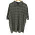 TOSCANO 80-90s シルク コットン S/S チェック シャツ ビッグサイズ メンズ import:XXL
