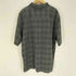 TOSCANO 80-90s シルク コットン S/S チェック シャツ ビッグサイズ メンズ import:XXL