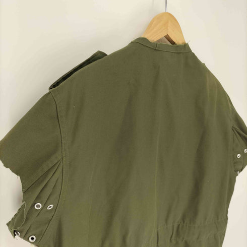 ジャーマンアーミー GERMAN ARMY YKK ジップ カスタム カットオフ S/S フィールド ジャケット メンズ