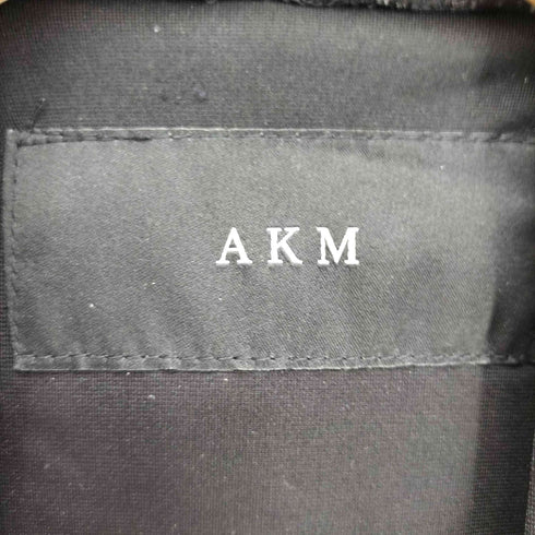 エーケイエム AKM SIDE ZIP PULLOVER サイドジップ レーヨン プルオーバー パーカー メンズ JPN:S