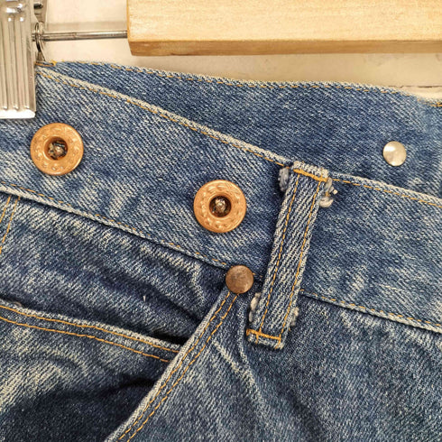 LIBERTO & LIBERTO MADE IN FRANCE サスペンダーボタン デニムパンツ メンズ 31