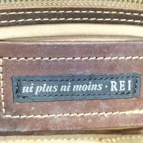 ni plus ni moins REI レザー ショルダーバッグ メンズ