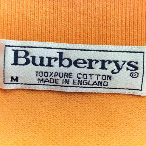 バーバリーズ BURBERRYS ワンポイント 鹿の子 ポロシャツ レディース import:M
