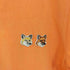 メゾンキツネ MAISON KITSUNE ダブルフォックス クルーネックTシャツ レディース import:S