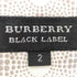 バーバリーブラックレーベル BURBERRY BLACK LABEL 総柄 半袖シャツ メンズ JPN:2