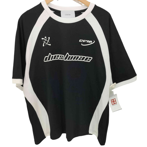 コンファーム CONFIRM 24SS Y2K パイピングライン ロゴプリント ビッグシルエットTシャツ カットソー メンズ JPN:M