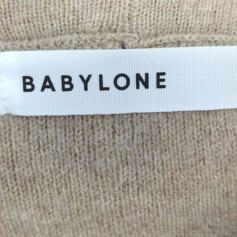 バビロン BABYLONE ウールニット プルオーバーパーカー レディース JPN:38
