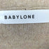 バビロン BABYLONE ウールニット プルオーバーパーカー レディース JPN:38