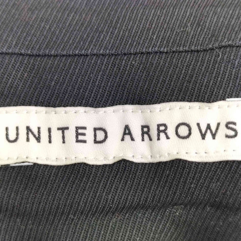 ユナイテッドアローズ UNITED ARROWS VI/PE/PU ツイル 1プリーツ スラックスパンツ メンズ JPN:S