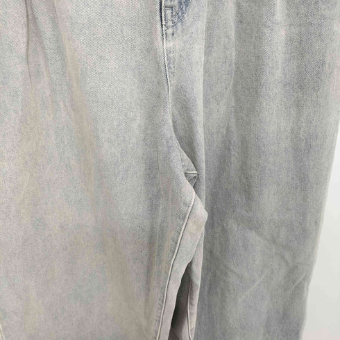 alfred alex gradation wide straight denim pants / グラデーションワイドストレートデニムパンツ メンズ M