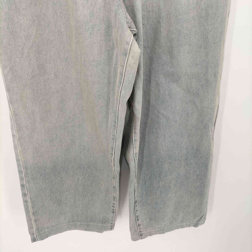 alfred alex gradation wide straight denim pants / グラデーションワイドストレートデニムパンツ メンズ M
