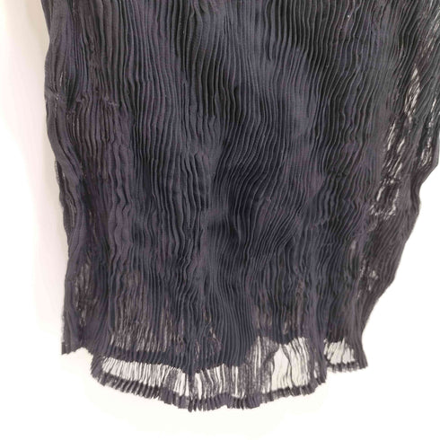 イッセイミヤケ ISSEY MIYAKE 19SS ボトルネック プリーツ S/S カットソー レディース JPN:2