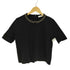 ザラ ZARA ゴールドチェーン レーヨン ポリ ナイロン S/S ニット セーター レディース import:M
