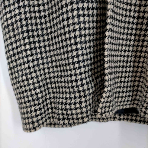 トリココムデギャルソン tricot COMME des GARCONS 千鳥格子 ロングチェスターコート レディース