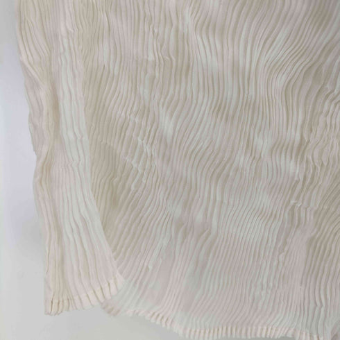 イッセイミヤケ ISSEY MIYAKE 19SS ボトルネック プリーツ S/S カットソー レディース JPN:2