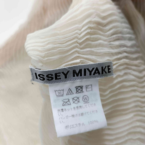 イッセイミヤケ ISSEY MIYAKE 19SS ボトルネック プリーツ S/S カットソー レディース JPN:2