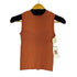 ザラ ZARA リブニットノースリーブ レディース import:S