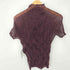 イッセイミヤケ ISSEY MIYAKE 19SS ボトルネック プリーツ S/S カットソー レディース JPN:2