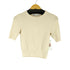 ザラ ZARA S/S ニットTシャツ レディース import:S