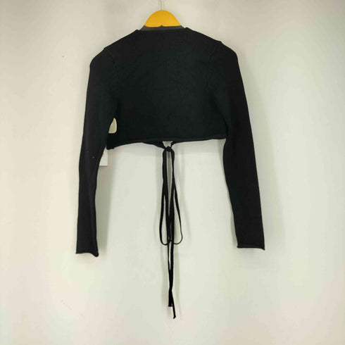 ザラ ZARA クロップドカーディガン レディース import:S