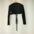 ザラ ZARA クロップドカーディガン レディース import:S