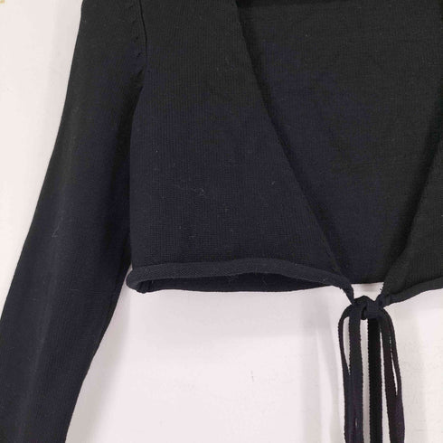 ザラ ZARA クロップドカーディガン レディース import:S