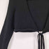ザラ ZARA クロップドカーディガン レディース import:S