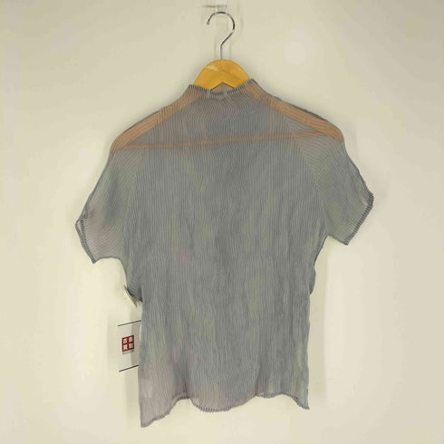 イッセイミヤケ ISSEY MIYAKE 19SS ボトルネック プリーツ S/S カットソー レディース JPN:2