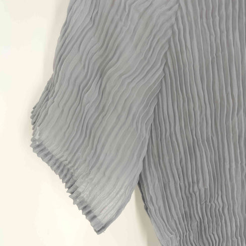 イッセイミヤケ ISSEY MIYAKE 19SS ボトルネック プリーツ S/S カットソー レディース JPN:2