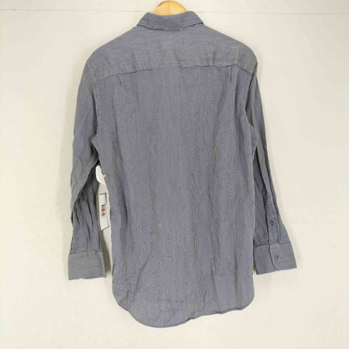 エンポリオアルマーニ EMPORIO ARMANI BD イーグルロゴ刺繍ストライプL/S シャツ メンズ 16