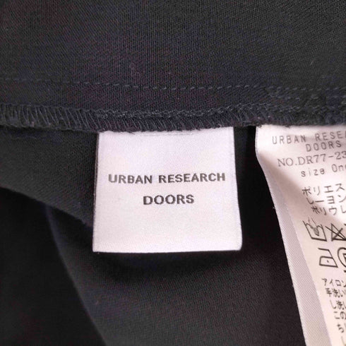 アーバンリサーチドアーズ URBAN RESEARCH DOORS ツイストコクーンスリーブブラウス レディース ONE SIZE