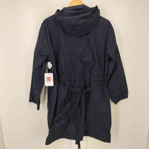 エスマックスマーラ S Max Mara ビジュー フーデッド タフタコート レディース 36