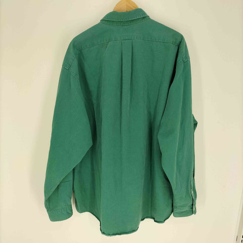 ラルフローレン RALPH LAUREN BLAKE ポニー 刺繍 B.D L/S ブロード シャツ ビッグサイズ メンズ import:XXL